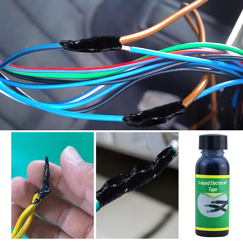 Liquid Electrical Insulation Tape Waterproof Rubber Sealant for Wire  Cable Repair FastDrying Li