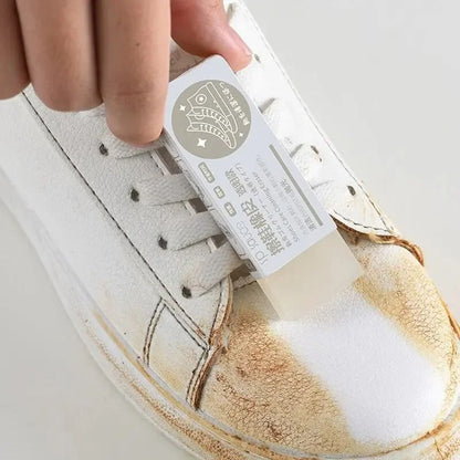 Premium Suede Leather Shoe Cleaning Rubber Eraser, Sneakers Care Tool & Boot Cleaner with Eraser Shoe Brush for Nubuck