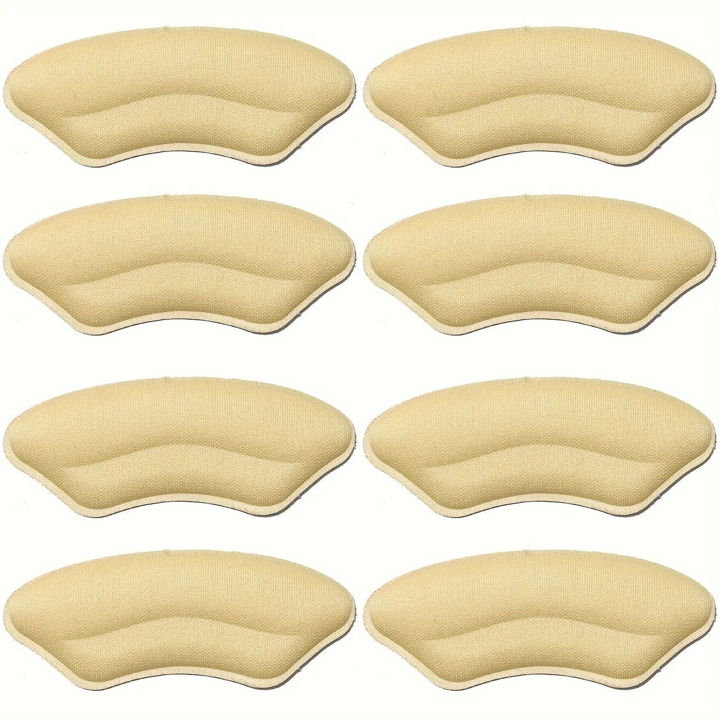8Pack Heel Pads For Too Big Shoes SelfAdhesive Heel Protectors  Inserts To Prevent Heel Slippage Im 6