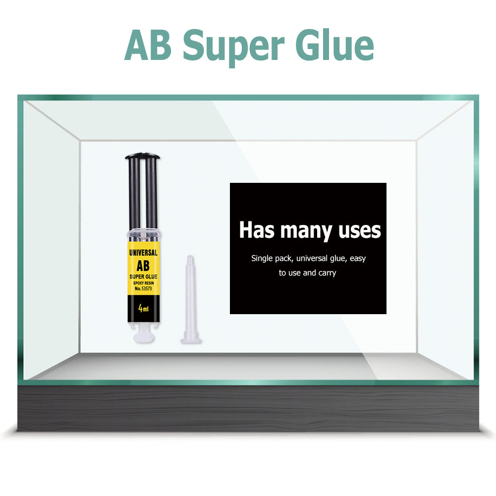Instant Repair Super Liquid Glue Strong Epoxy Resin AB Adhesive for Wood Plastic  Metal Bonding