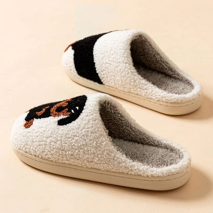 Cartoon Cute Dachshund Dog Women Slippers Indoor Warm Comfort Lightweight Winter Cotton Bedroom Sho 3