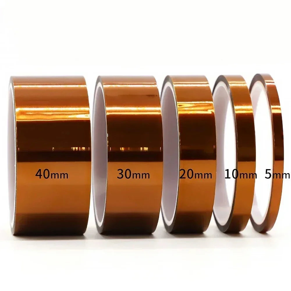 HighTemperature Kapton Polyimide Tape HeatResistant Adhesive Insulating Tape for Circuit Board Pr