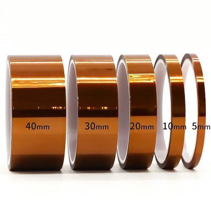 HighTemperature Kapton Polyimide Tape HeatResistant Adhesive Insulating Tape for Circuit Board Pr