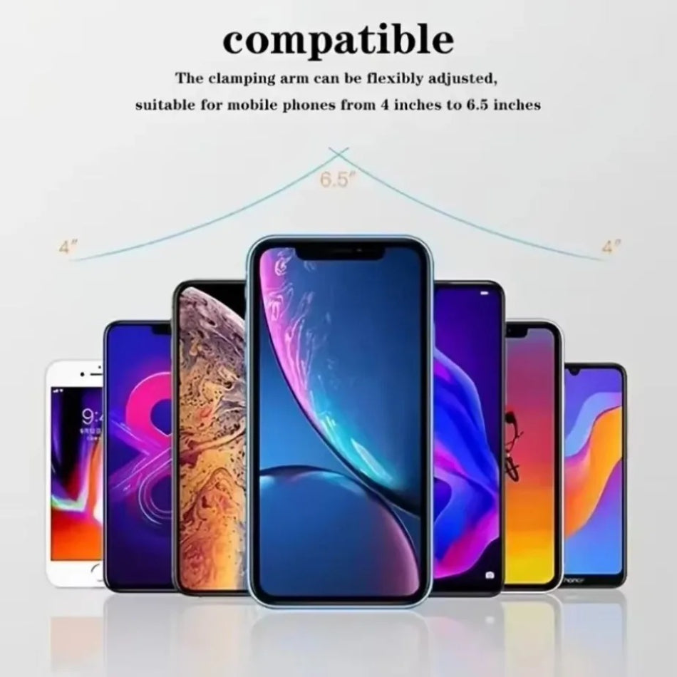 Wireless Car Charger Mount Fast Charging Phone Holder For IPhone Samsung Xiaomi 5