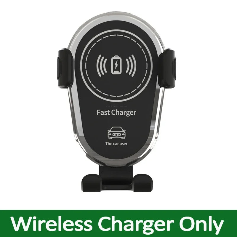 Wireless Car Charger Mount Fast Charging Phone Holder For IPhone Samsung Xiaomi 7
