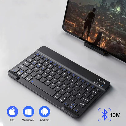 Wireless Keyboard For Laptop Tablet IPad Bluetooth Rechargeable Keyboard Compatible With IOS Androi 1