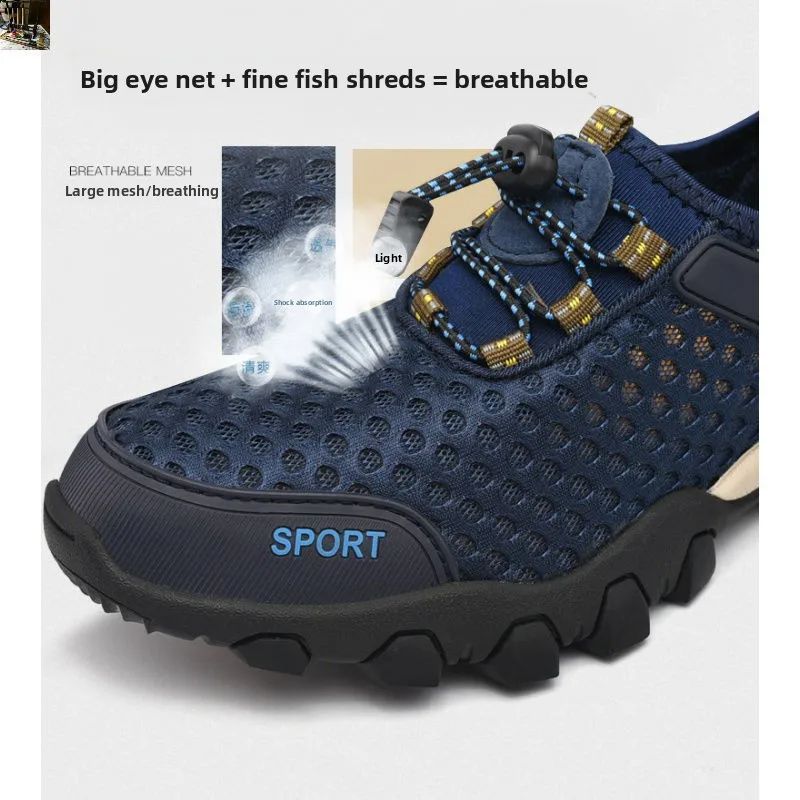 Men Sneakers Comfortable  Lightweight Running Shoes For Casual  Summer Wear 7