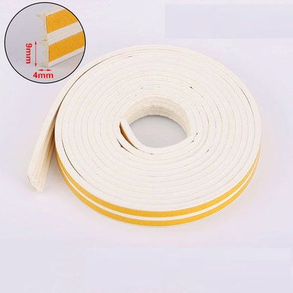 Title DIPE SelfAdhesive Door  Window Sealing Strip AntiCollision Rubber Foam Sound Insulation fo