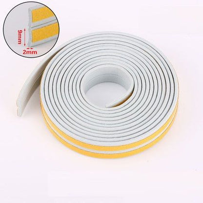 Title DIPE SelfAdhesive Door  Window Sealing Strip AntiCollision Rubber Foam Sound Insulation fo