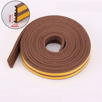 Title DIPE SelfAdhesive Door  Window Sealing Strip AntiCollision Rubber Foam Sound Insulation fo