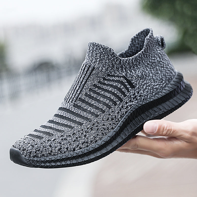 Breathable Men Casual Shoes Lightweight Anti Slip Walking Shoes For Outdoor Comfort 1