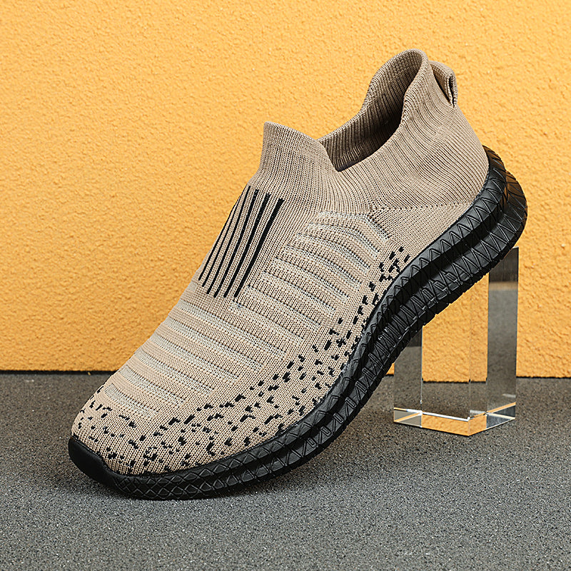 Breathable Men Casual Shoes Lightweight Anti Slip Walking Shoes For Outdoor Comfort 3