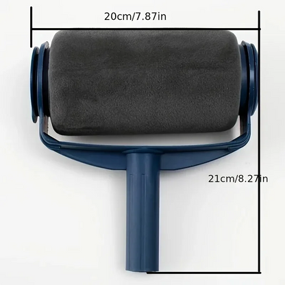 Wall Paint Roller with SelfPriming Drum Brush Latex Painting Tool for Smooth Coats