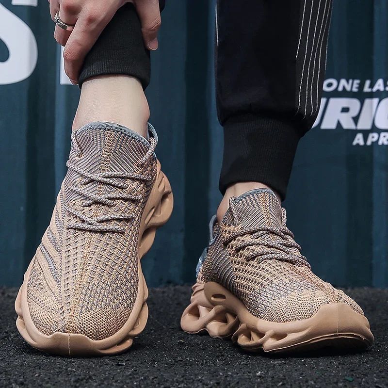 Lightweight Breathable Jogging Sneakers For Women  Men Outdoor Casual Gym Training Shoes 4