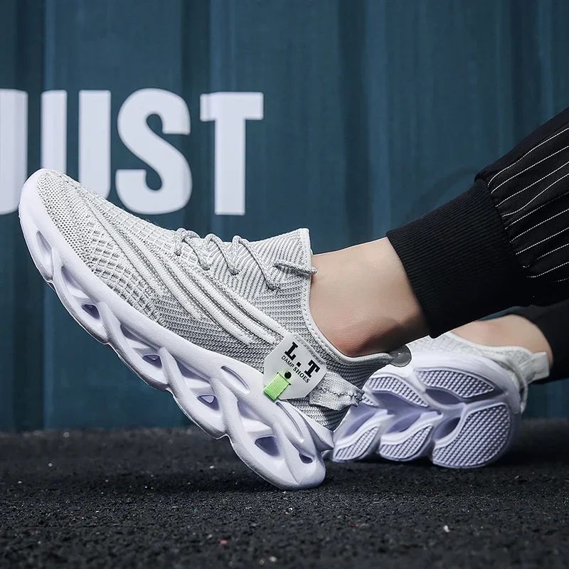 Lightweight Breathable Jogging Sneakers For Women  Men Outdoor Casual Gym Training Shoes 3