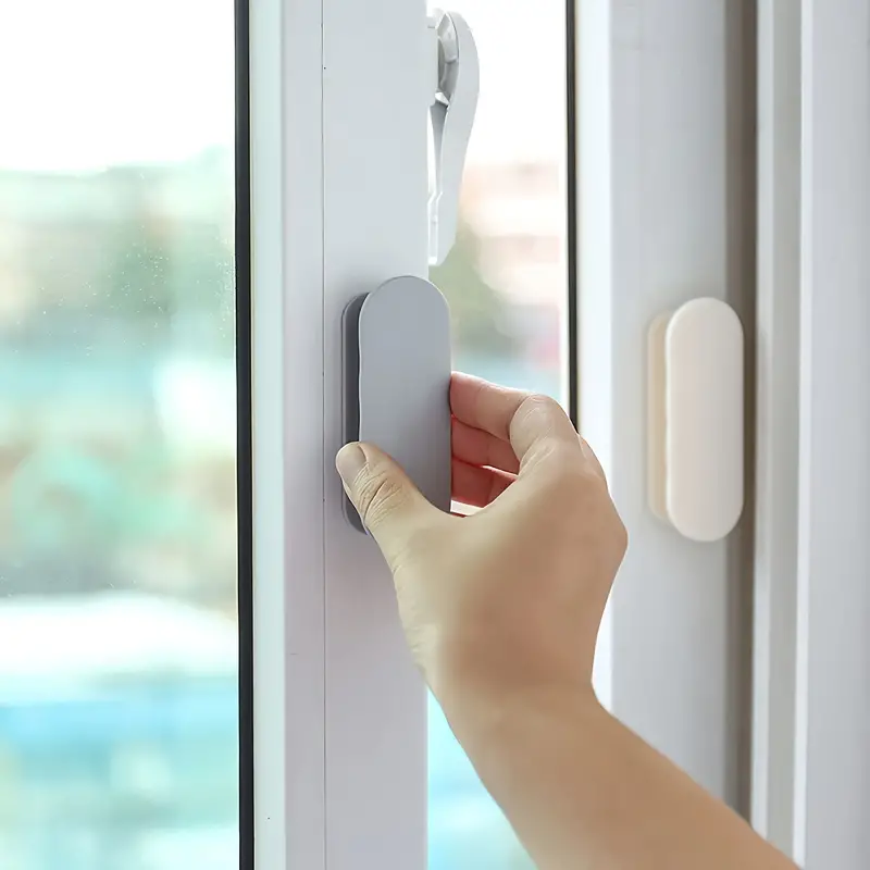 SelfAdhesive Cabinet Drawer Handles StickOn Door Knobs for Sliding Doors Windows and Wardrobes