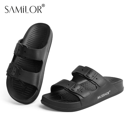Unisex EVA Sports Shoes Beach Slippers For Women  Men  Trendy Couple Outdoor Slippers 1