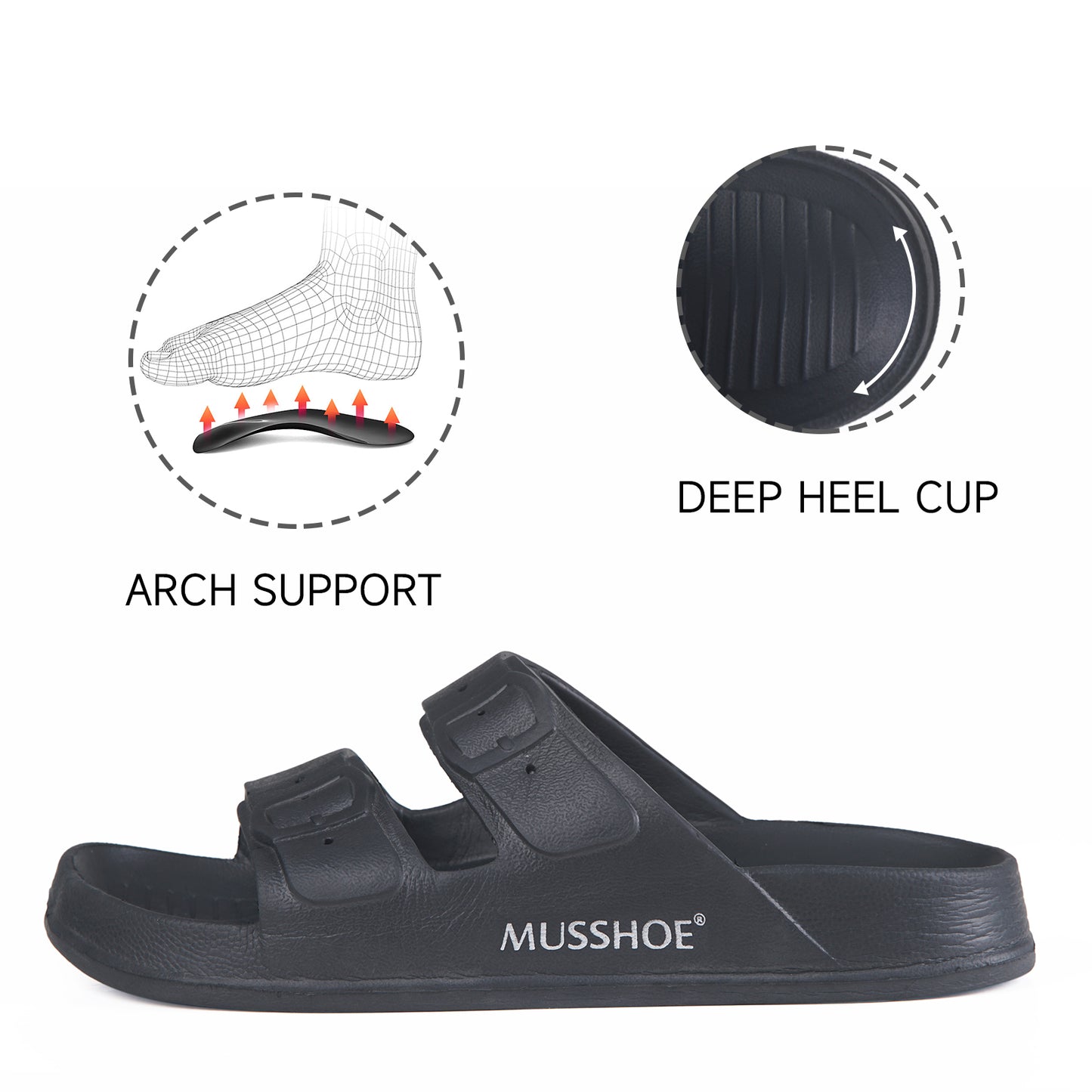Unisex EVA Sports Shoes Beach Slippers For Women  Men  Trendy Couple Outdoor Slippers 3