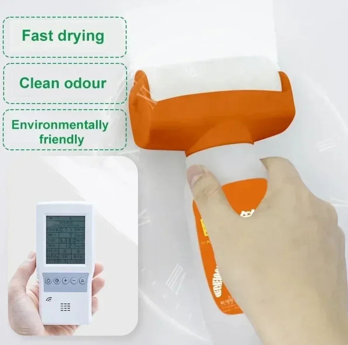 Wall Repair Rolling Paint Refinish Paint Roller Brush NetOdor Wall Tool For Tile Cracks  TouchUps 5