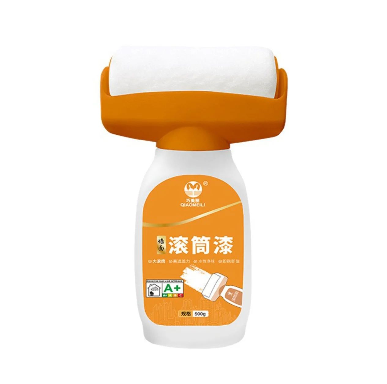 Wall Repair Rolling Paint Refinish Paint Roller Brush NetOdor Wall Tool For Tile Cracks  TouchUps 6
