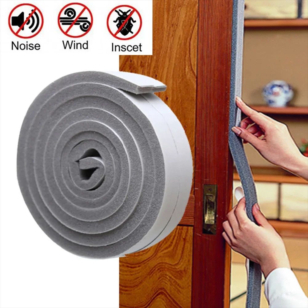 Foam Sealing Strip For Doors  Windows Sound Insulation Windshield Dustproof Sponge Tape For Househo 1