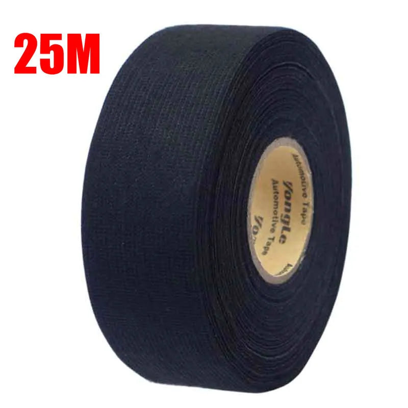 Adhesive Cloth Fabric Tape Professional Auto Wiring Harness Wrap For CarsNoise Reducing PET Fleece  6