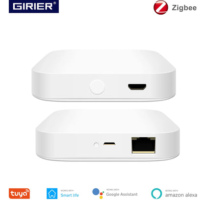 Smart Hub Wireless Wired Gateway Bridge for App Voice Remote Control, Works with Alexa Google Home Smart Life Automation