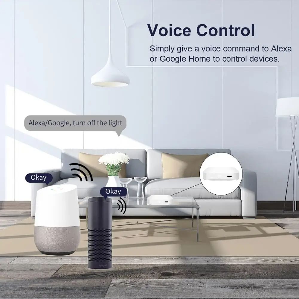 Smart Hub Wireless Wired Gateway Bridge For App Voice Remote Control Works With Alexa Google Home S
