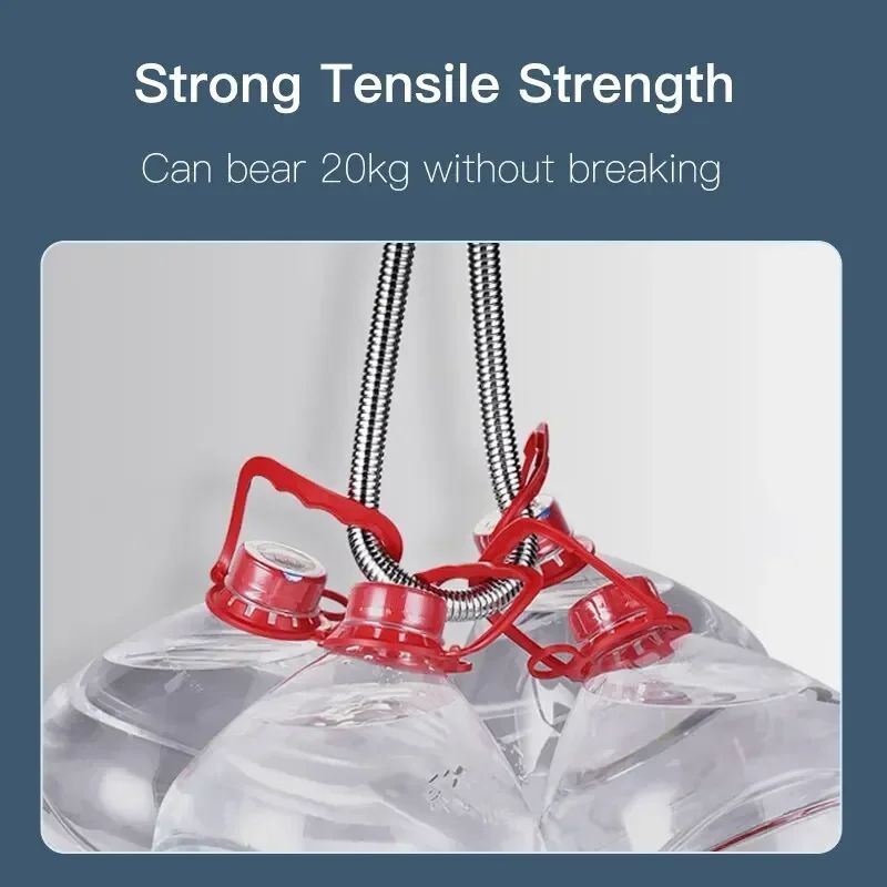Stainless Steel Shower Hose Extension Tube Flexible Bathroom Water Pipe Draw Tube For Handheld Show 3