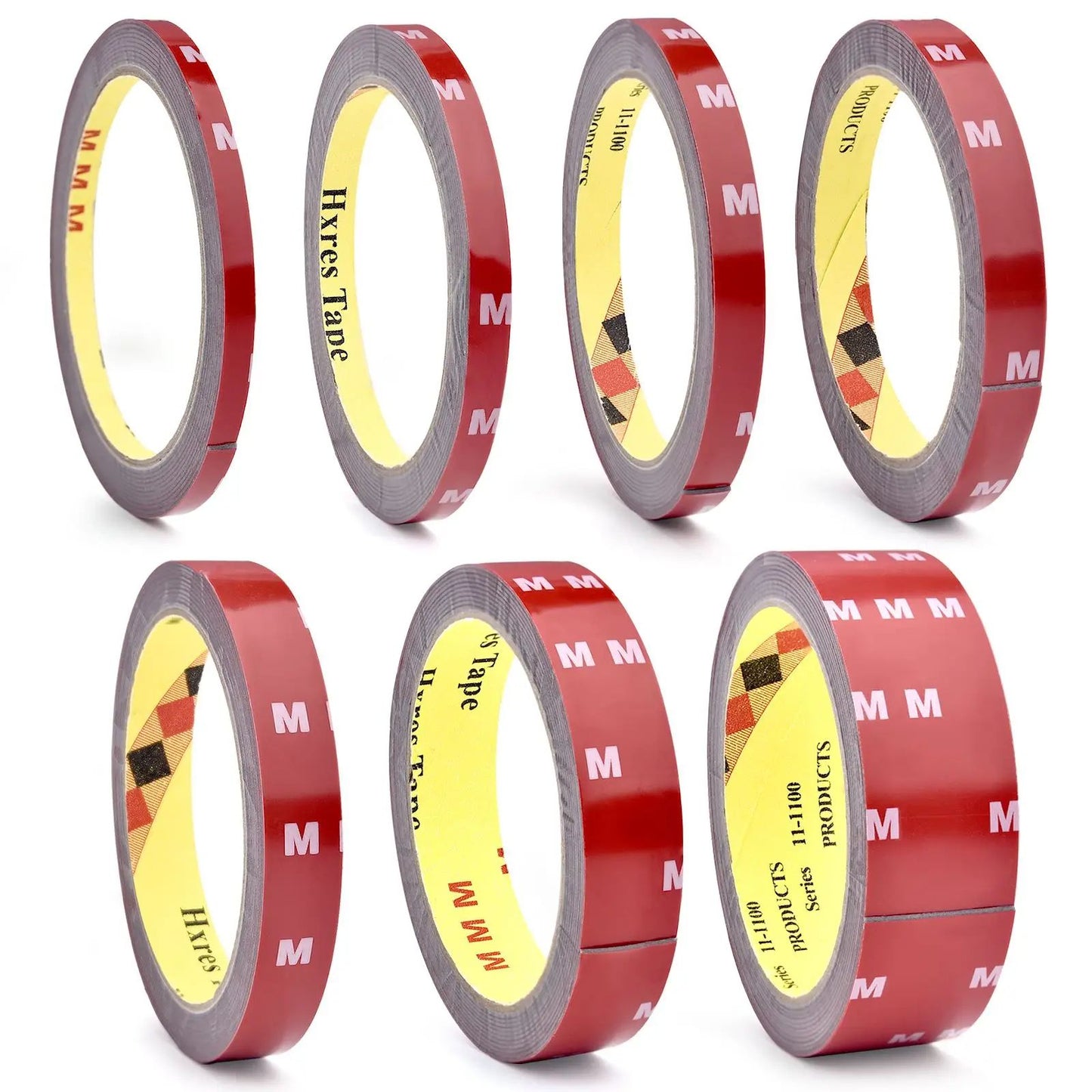 Strong Double Sided Adhesive Tape High Viscosity Automotive Mounting Tape, High Temp Resistant Acrylic Foam Sticky Strip
