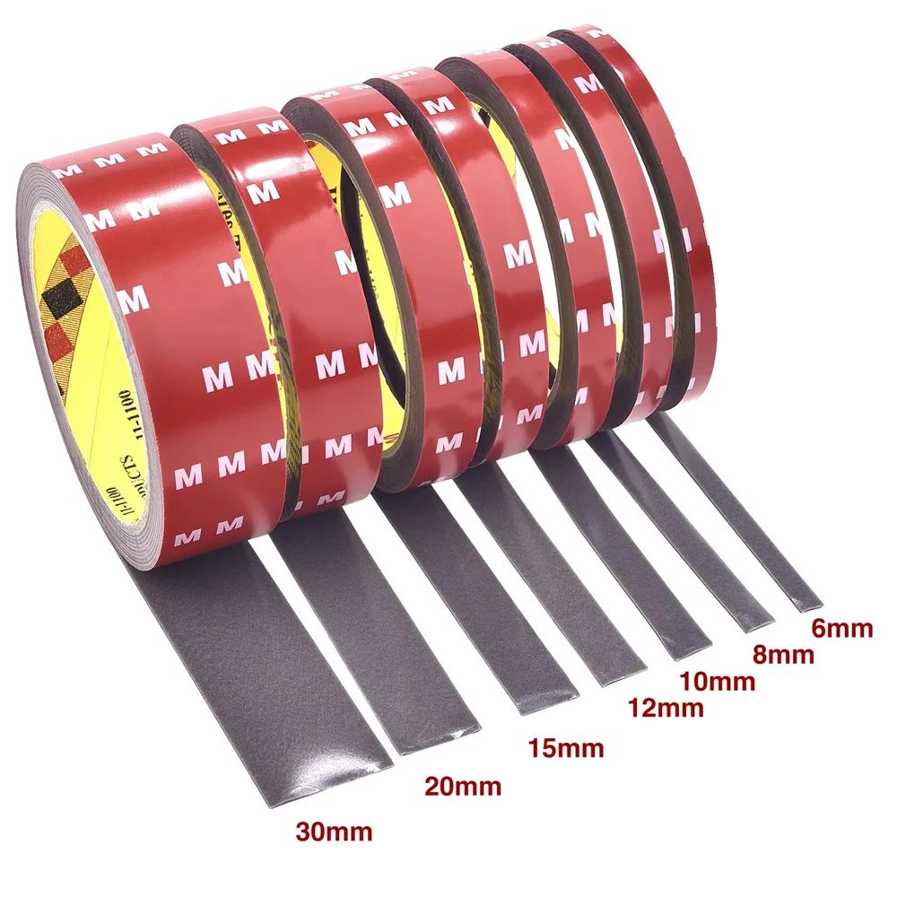 Strong Double Sided Adhesive Tape High Viscosity Automotive Mounting Tape High Temp Resistant Acryl 1