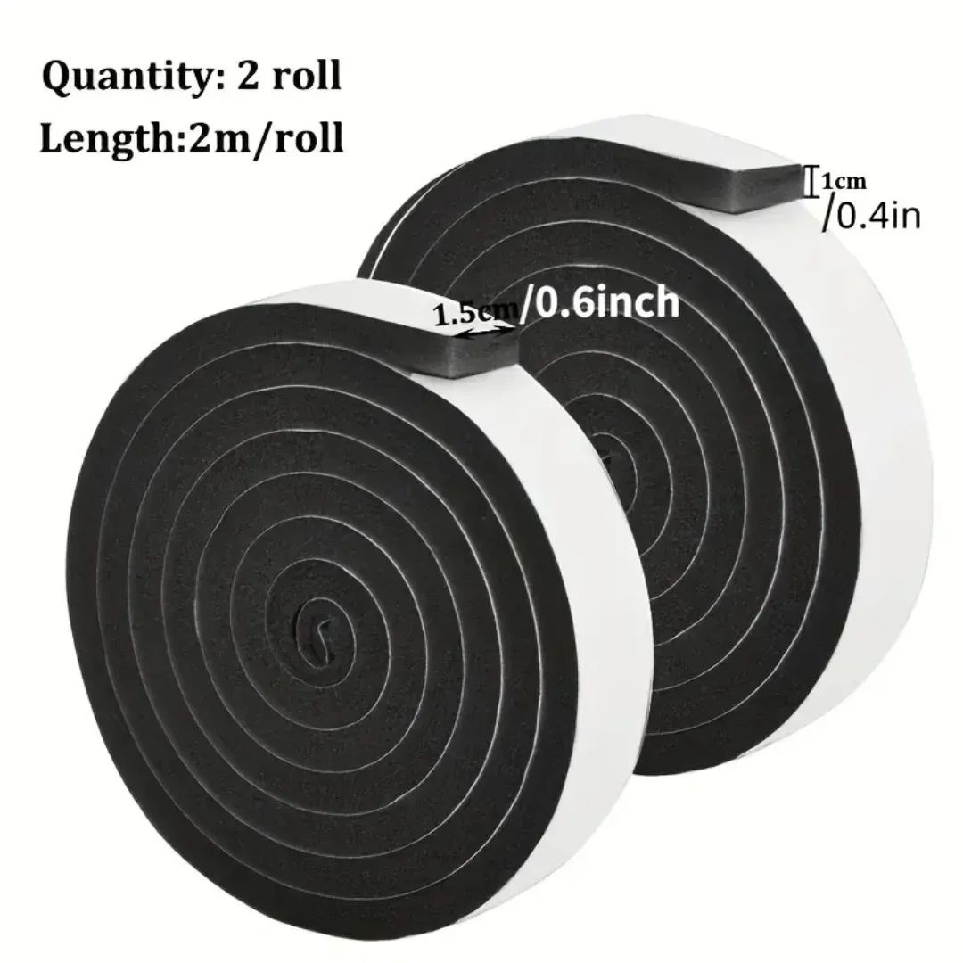 Foam Window Sealing Strips Windproof Soundproof Dustproof SelfAdhesive Tape For Door  Window Weathe 4