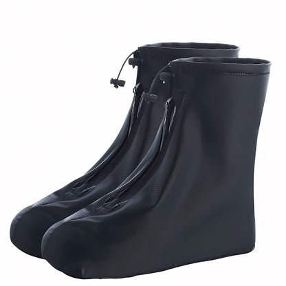 Premium Waterproof Rain Shoe Cover Thick PVC NonSlip Protectors For Adults  Kids 5
