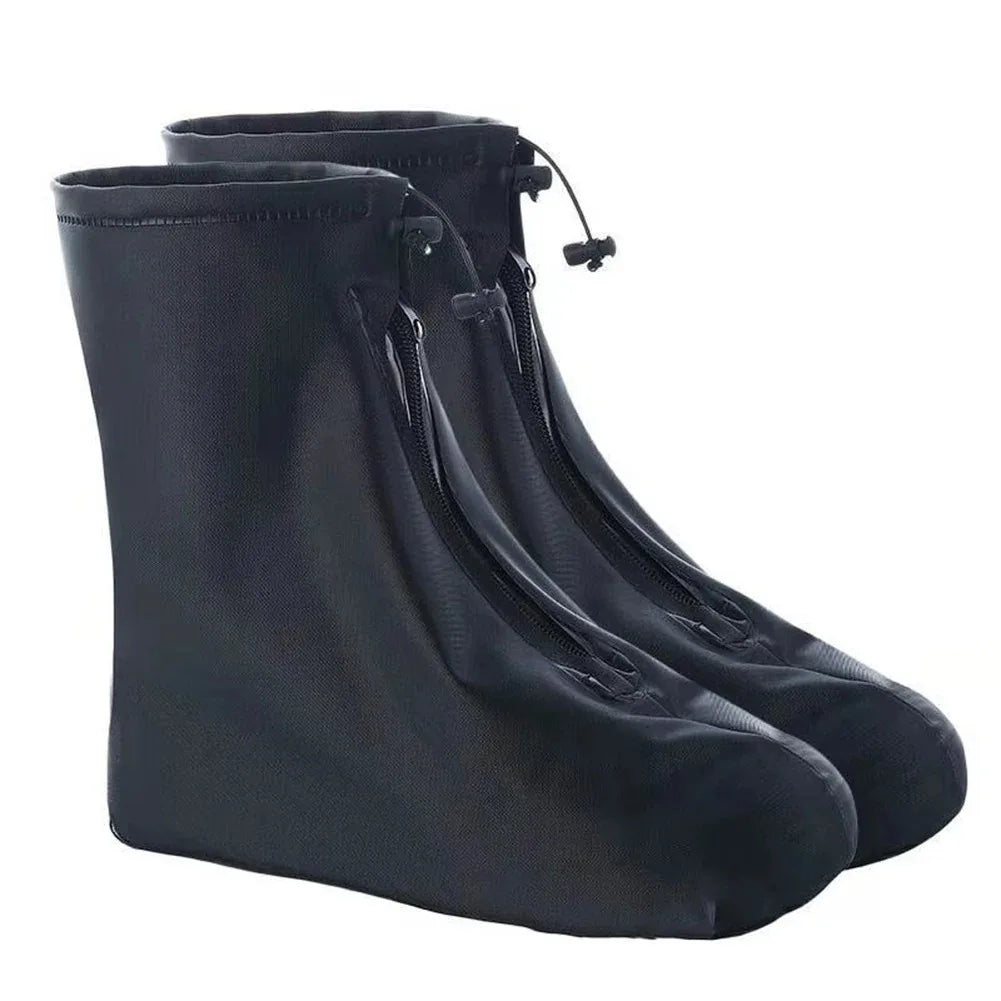 Premium Waterproof Rain Shoe Cover Thick PVC NonSlip Protectors For Adults  Kids 9