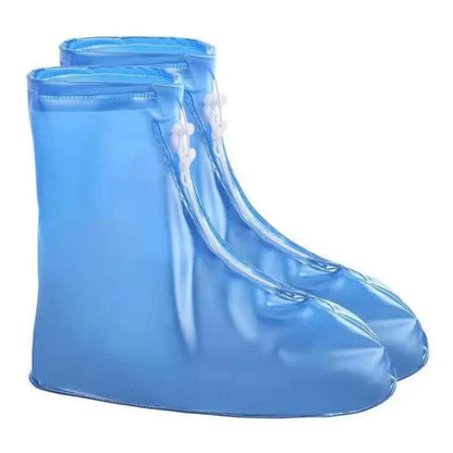 Premium Waterproof Rain Shoe Cover Thick PVC NonSlip Protectors For Adults  Kids 11