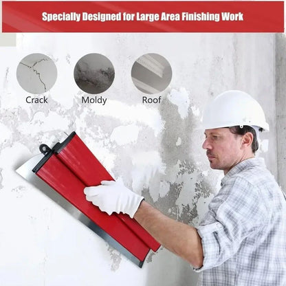 Drywall Smooth Trowel Brush Flexible Blade Wall Material Tool For Spray Paint And Putty Finishing 2