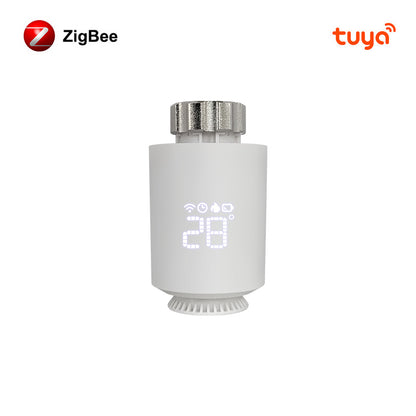 Smart Thermostatic Radiator ValveZigbee 30 TRV Controller W App  Voice Control Works With AlexaGoog 6