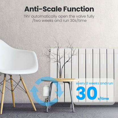 Smart Thermostatic Radiator ValveZigbee 30 TRV Controller W App  Voice Control Works With AlexaGoog 4