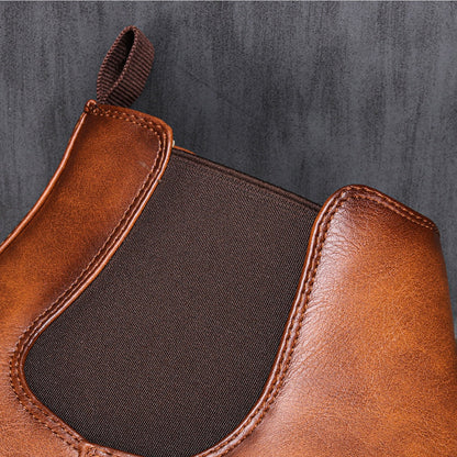 Classic Leather Chelsea Boots for Men Comfortable & Stylish Ankle Boots for Smart Casual & Winter Wear