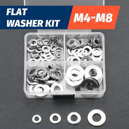Premium Washer KitStainless Steel Lock  Flat Washers M3M10All Purpose Hardware Set For Metalworking 3