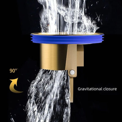 Bathroom Drain Sink Strainer Brass Floor Drain Core Fast Drainage Odor  Insect Proof Shower Backflo 4