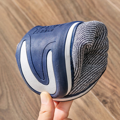 Men Warm Cotton Slippers Cozy Indoor & Bedroom Slippers with Plush Fluffy Comfort