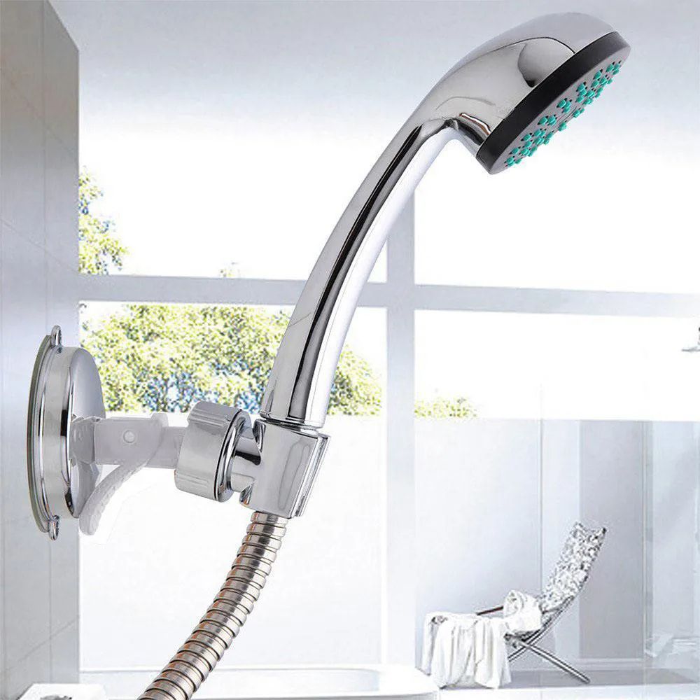 Adjustable Shower Head Holder  Strong Vacuum Suction Cup Wall Mount Bracket For Handheld Showers Ba 4