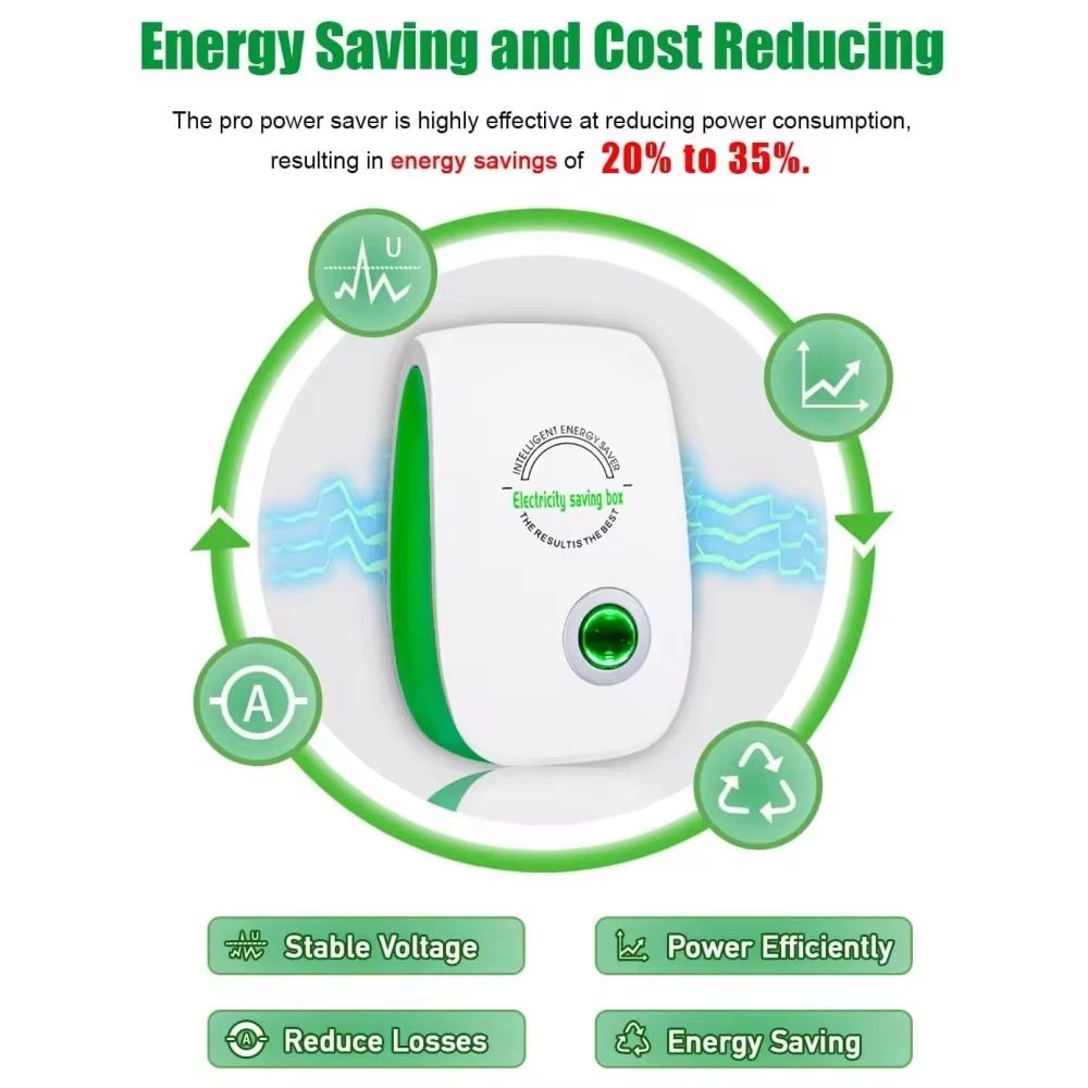 Electricity Saving Box Intelligent Power Factor Saving Device For Smart Power Saver  Cost Reduction 2