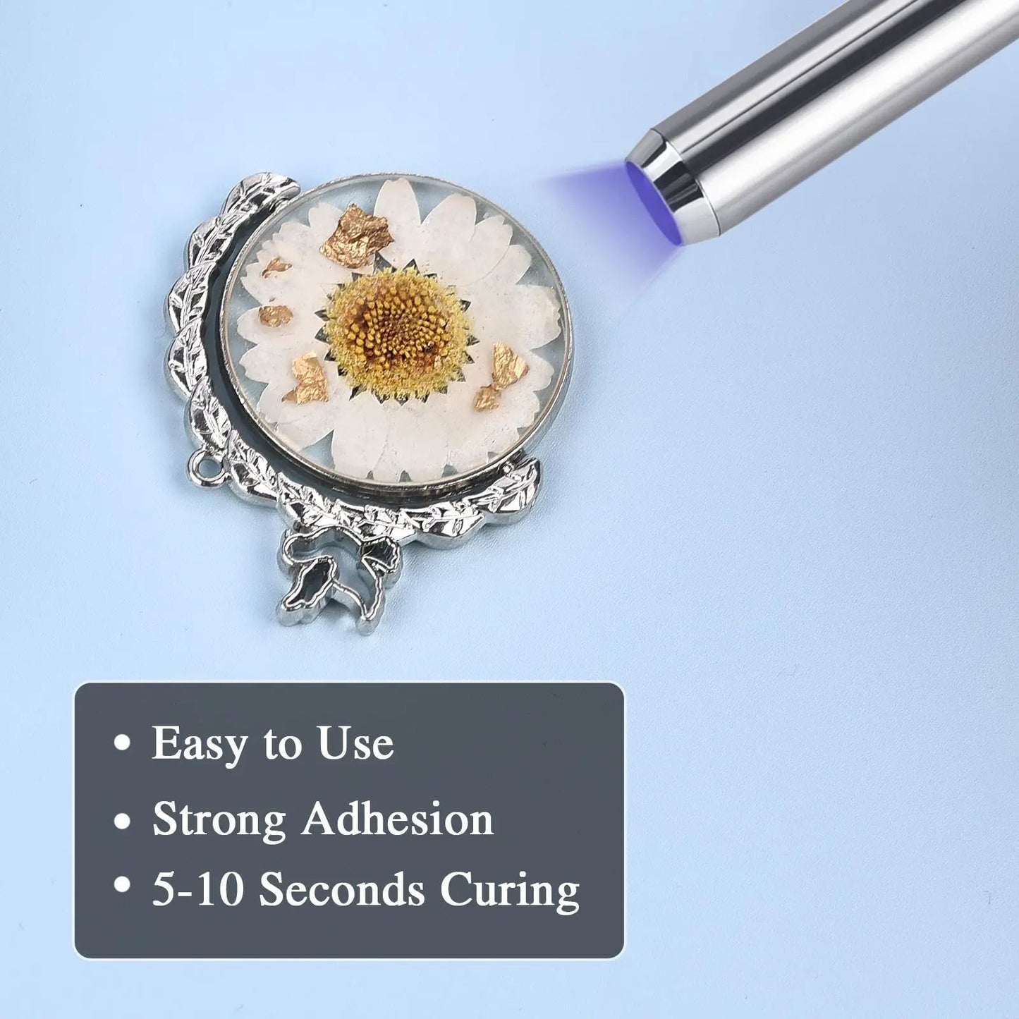 UV Bonding  Welding Glue Kit Super Bonding UV Glue With UV Light Pen QuickDrying Adhesive For Glass 4