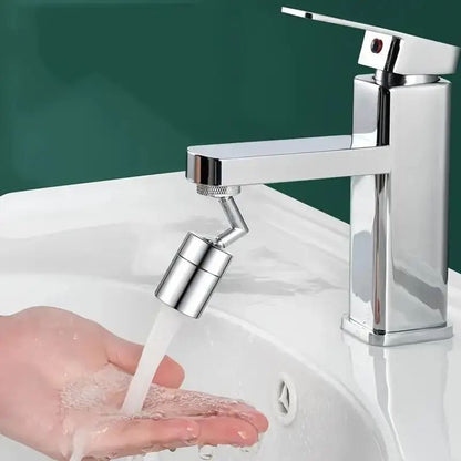 Universal Rotating Faucet Extender Adapter, Splash-Proof Single Mode Bubbler Nozzle for Kitchen & Bathroom Sinks