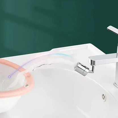 Universal Rotating Faucet Extender Adapter SplashProof Single Mode Bubbler Nozzle For Kitchen  Bath 3