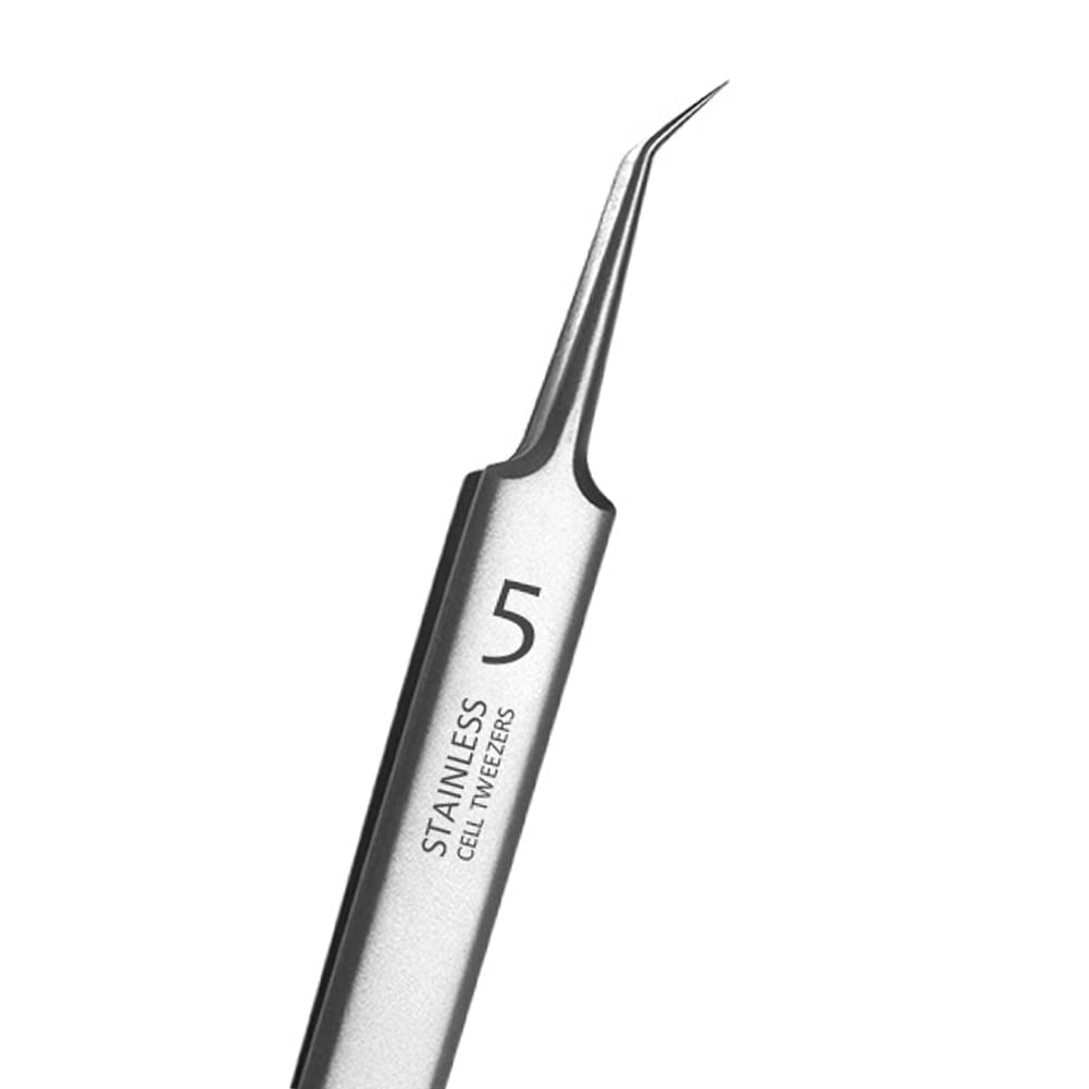 UltraFine No 5 Blackhead  Acne Removal Tweezers Professional Beauty Salon Tool 6