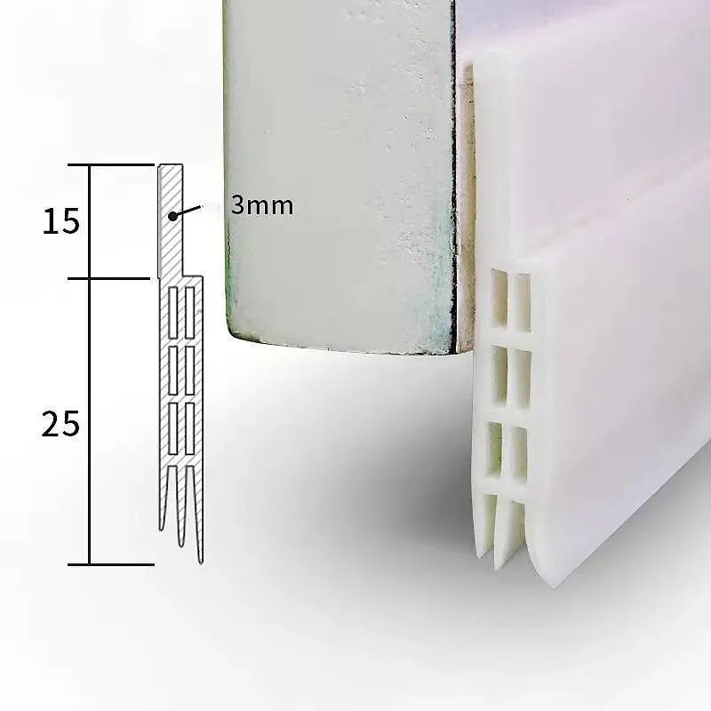 SelfAdhesive Door Bottom Sealing Strip Soundproof Windproof Porous Seal For Doors  Windows 3
