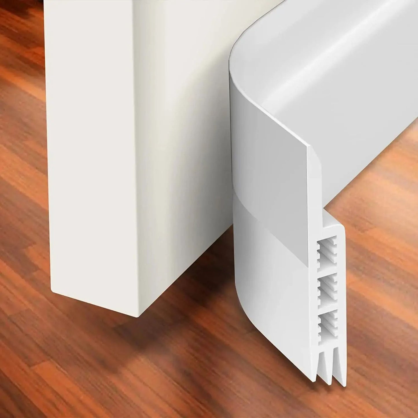 Self-Adhesive Door Bottom Sealing Strip, Soundproof, Windproof, Porous Seal for Doors & Windows